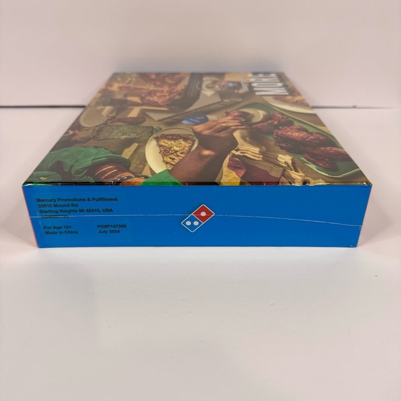New Sealed 2024 Dominos Pizza 1000 Piece Jigsaw Puzzle “Hungry For More” - Picture 6 of 6